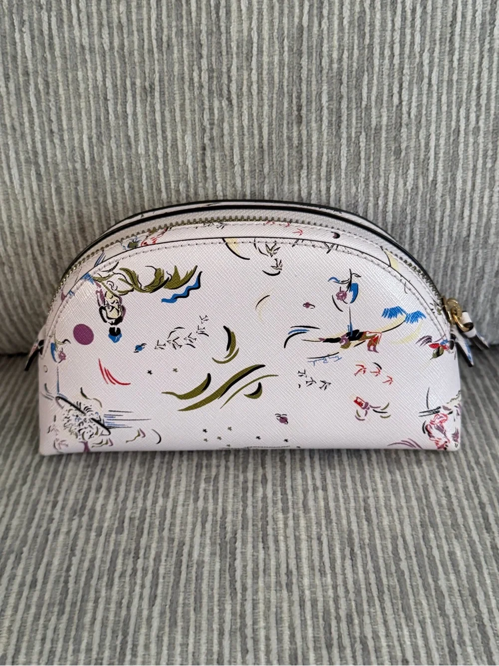 Tory burch poetry of things art print cosmetic pouch NWOT